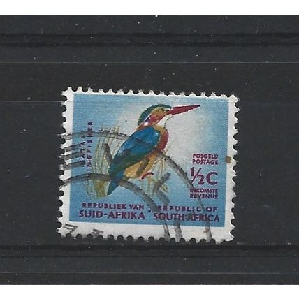 SouthAfrica.SG198 1/2c African Pygmy Kingfisher.Fine Used.Aug25e