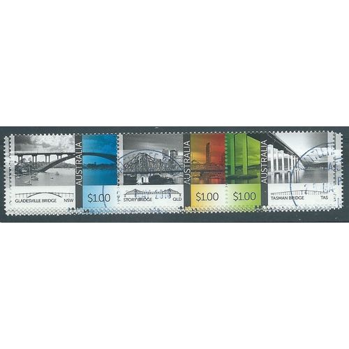 AUS 2016 SET 'BRIDGES' (3v)' FINE USED (EBID42-305e)