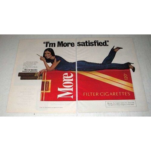 1980 More Cigarettes Ad