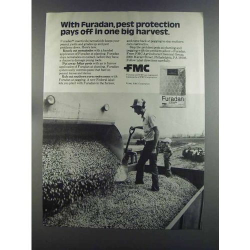 1982 FMC Furadan Ad - Pest Protection Pays Off