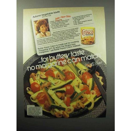 1987 Crisco Shortening Ad - Loretta Lynn