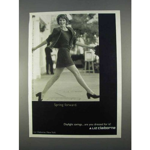 1996 Liz Claiborne Fashion Ad - Spring Forward