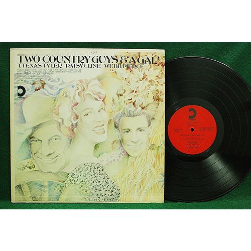 T. Texas Tyler/Patsy Cline/Webb Pierce - Two Country Guys & A Gal - SDLP 917-EX+