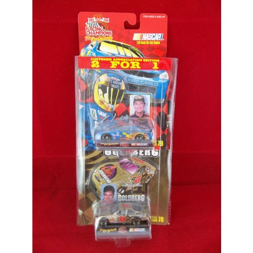 Racing Champions 10th Anniversary 1999 #5 Terry Labonte #9 Jerry Nadeau 2-Pack