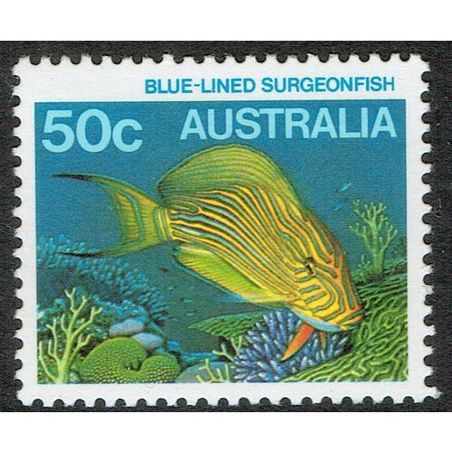 Australia 1984 Marine Life 50c Multicoloured SG929 UM