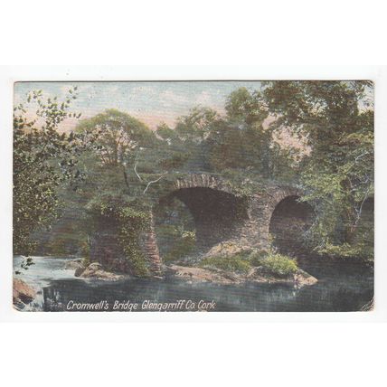 Cromwell's Bridge Glengarriff Co Cork Ireland Postcard