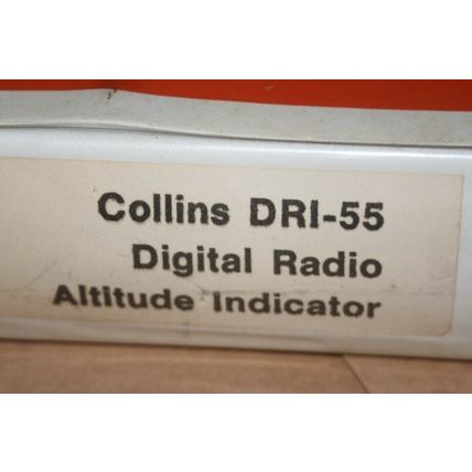 Rockwell Collins DRI-55 Digital Radio Altitude Indicator Instruction manual