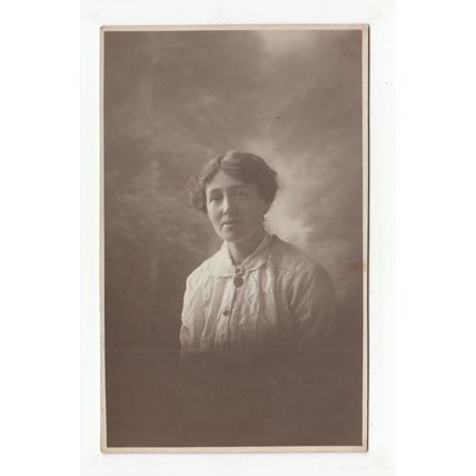 Lady Studio Postcard Publisher H M Veale & Co Bristol