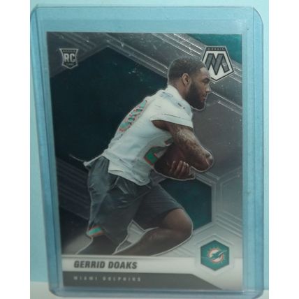 2021 Panini Mosaic GERRID DOAKS (Dolphins) Rookie Card #373