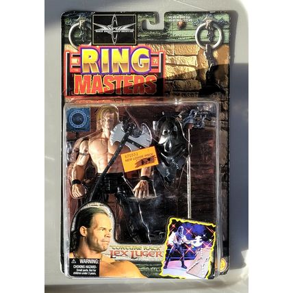 wcw wwf ljn wrestling superstars ring masters lex luger wrestling figure