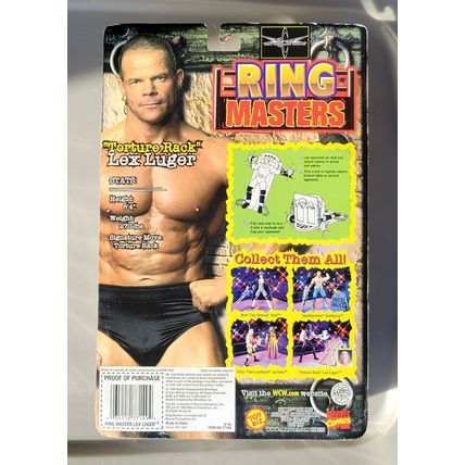 wcw wwf ljn wrestling superstars ring masters lex luger wrestling figure