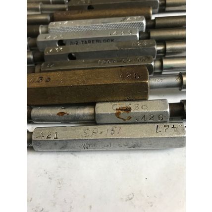 MIXED LOT GO NO GO PLUG GAGES,.420,.421,.427,.435,.428,.433,.424  ,.426,.436 ,ES