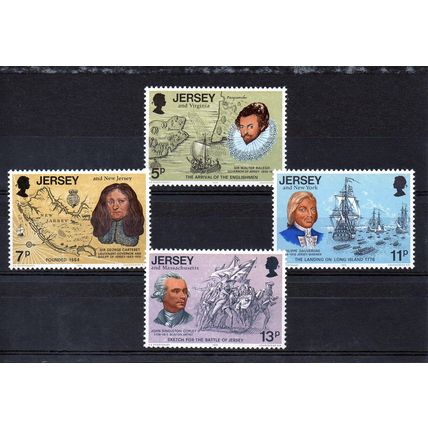 Jersey 1976 American Independence MNH set S.G. 160-163