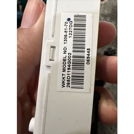 GE 265D1194G004 Wd31x10132 Dishwasher Control Board