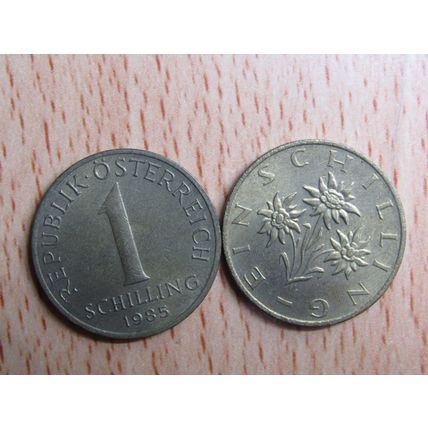 Austria 1985 1 Schilling Coin