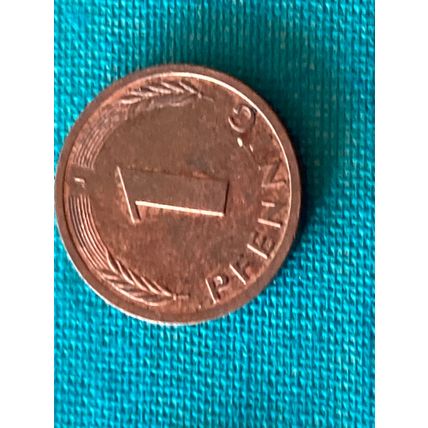 Münze Münzen Umlaufmünze Deutschland 1 Pfennig 1994 Münzzeichen J