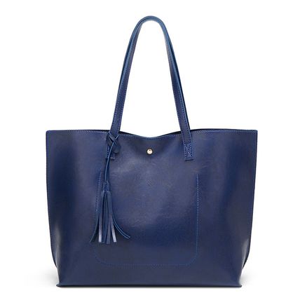 Women's Large Tote Purse Bag Blue