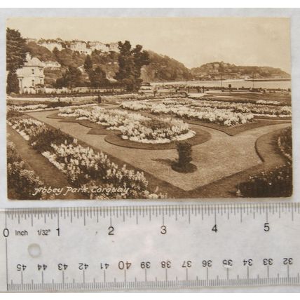 1926 postcard Abbey Park, Torquay