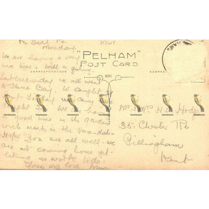 Walmer Castle, Kent, 8291 Pelham Postcard
