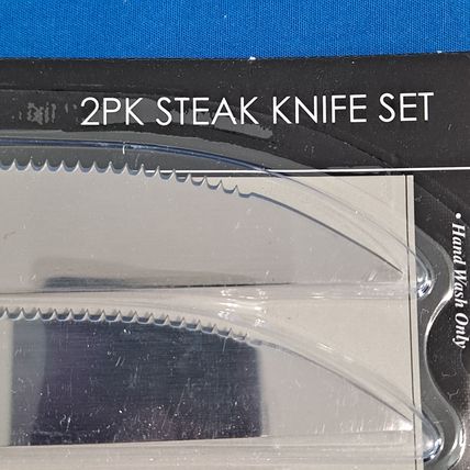 NEW Set 4 Royal Norfolk STEAK KNIVES Stainles Steel Kitchen Knives Cutlery Meat