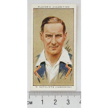 1934 Players Cricketers No. 26 H. Sutcliffe, Yorkshire & England