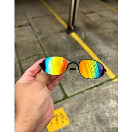 HCS X-Metal Wire Black Rainbow Sunglasses