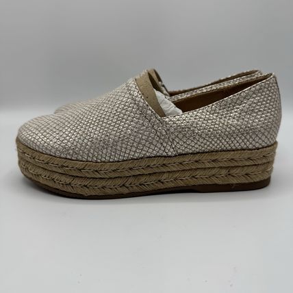 Naturalizer Thea 3.0 Cream Snake Flats 6M New Women’s Espadrille