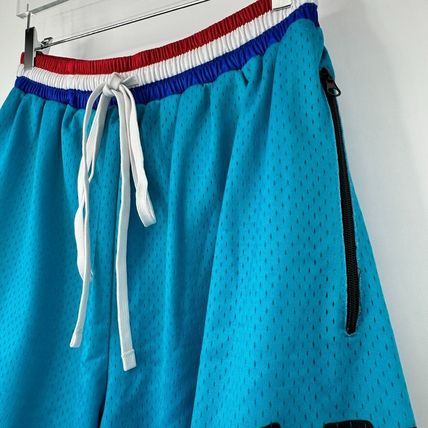 Who Cares Supply Co NBA Remix V2 Mesh Hoop Shorts Electric Blue Sz XL