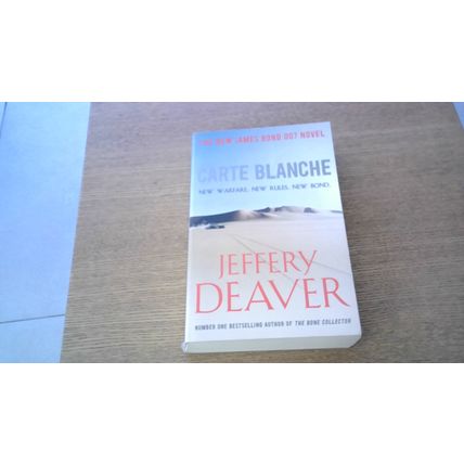 Carte Blanche (A JAMES BOND Novel) Jeffrey Deaver (Paperback) 2012