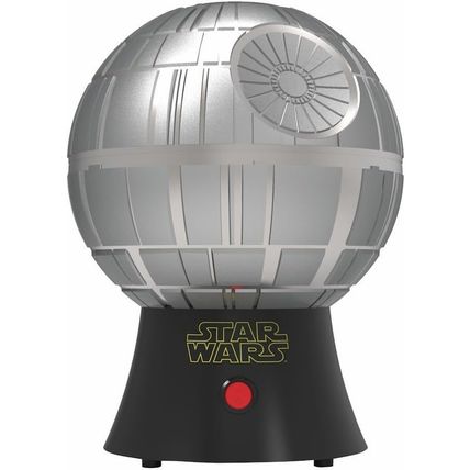 Uncanny Brands Star Wars Death Star Popcorn Maker - Hot Air Style with Removable