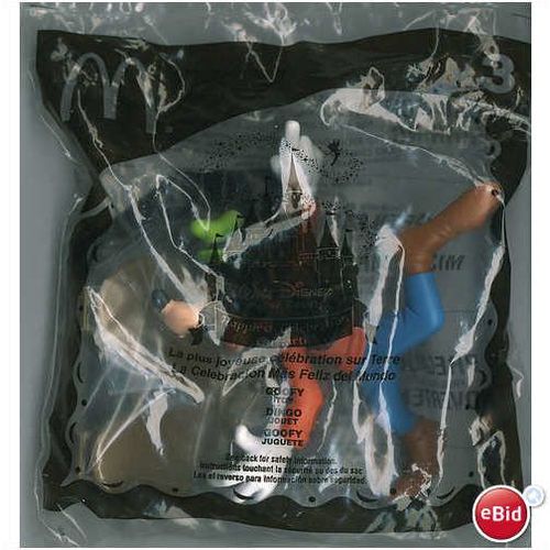 2005 McDonalds Disney's Happiest Celebration #3 Goofy Mint in Package