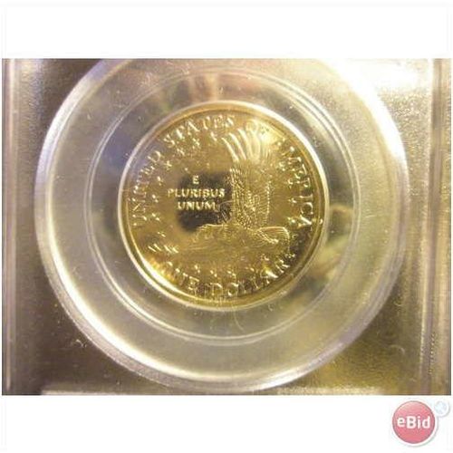 2000 S PCGS PR69DCAM SAC Dollar (FRESHIP)