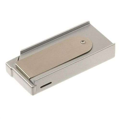 2-Packs Clip-On Butane Cigarette Lighters (Silver)