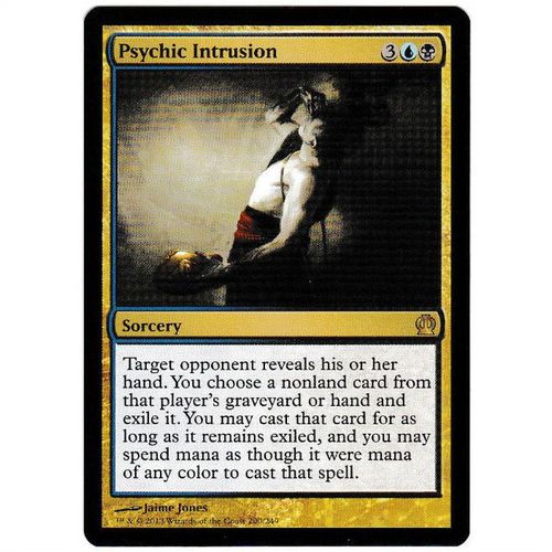 Magic the Gathering MTG Theros 200/249 Psychic Intrusion