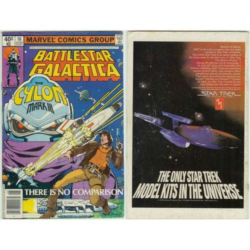 BATTLESTAR GALACTICA Comic #16 June 1980 Marvel