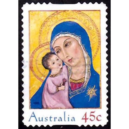 Australia 2005 Christmas 45c Used Peel & Stick Stamp