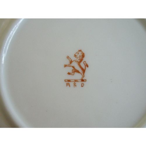 Two Redfern & Drakeford Ltd Floral Side Plates