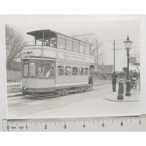 photograph Glasgow Tram at Crich April 96