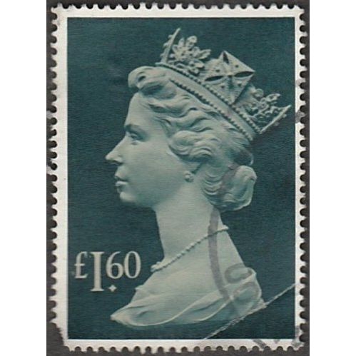 1977- 87 Large Machin, £1-60 Very Good Used