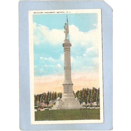 Rhode Island Bristol Soldier's Monument~190