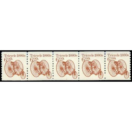 2126v 6c Tricycle Fine MNH Dry Gum PNC 1/5 P0375