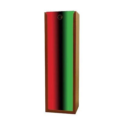 Red, Black and Green Wine Box (African American Wine Box)