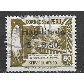 Peru ( Pérou ) N° PA 86 YVERT OBLITERE ( USED )