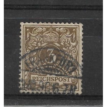Germany.SG46 3pf Brown.Fine Used.Nov21