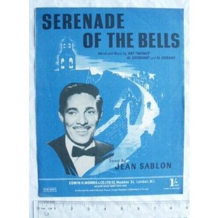 1947 Serenade of the Bells, Jean Sablon, words & music