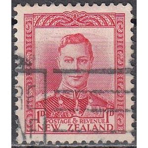 New Zealand 1938 Michel 238 O Cote (2005) 0.30 Euro Roi George VI