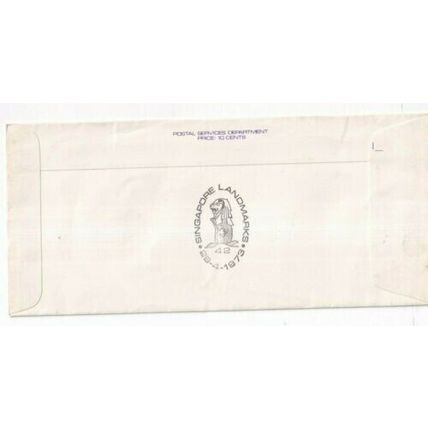 Singapore 1973 Landmarks FDC Special cancel unaddressed VGC