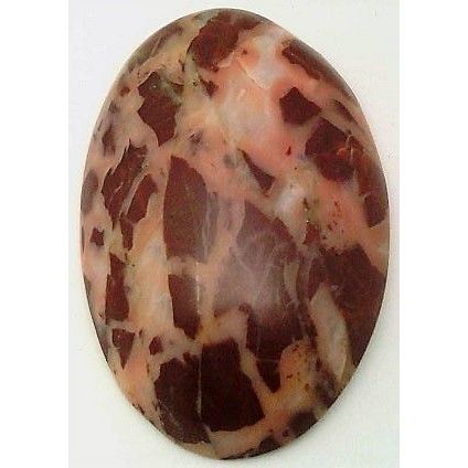 Stone Canyon Breccia Jasper Freeform Gemstone Cabochon 124