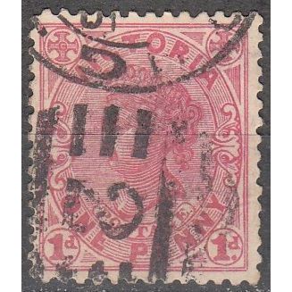 Victoria 1905 Michel 147A O Cote (2005) 0.20 € Reine Victoria Cachet rond