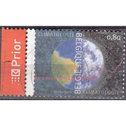 Belgique 2004 Michel 3329 O Cote (2008) 1.55 € Le soleil Cachet rond